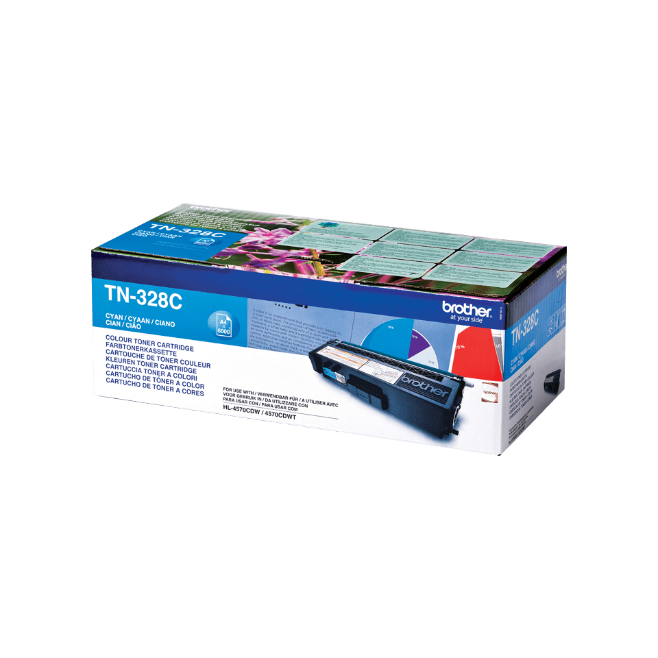 Brother tn-328c toner - Afbeelding 2