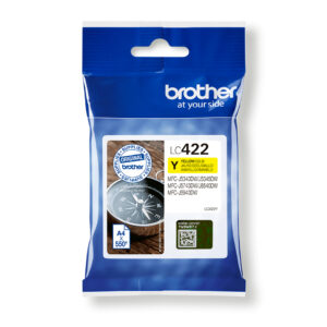 Brother inktpatroon LC422Y - Afbeelding 1