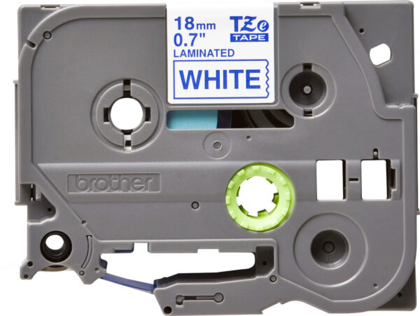 Brother tape/blue-white 18mm f 3xx 5XX