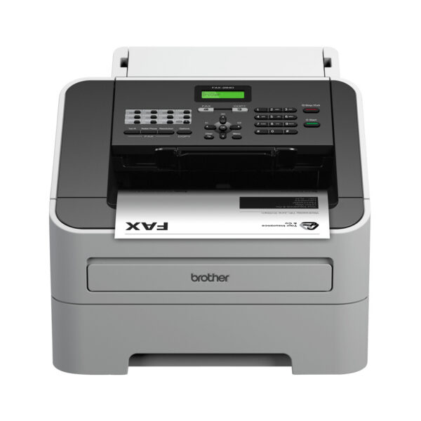 Brother zwart/wit laserfax 2840