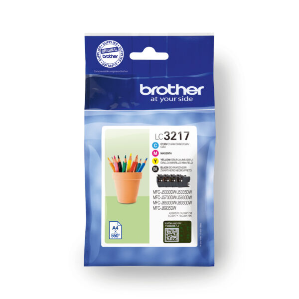 Brother lc3217val cartridge pack
