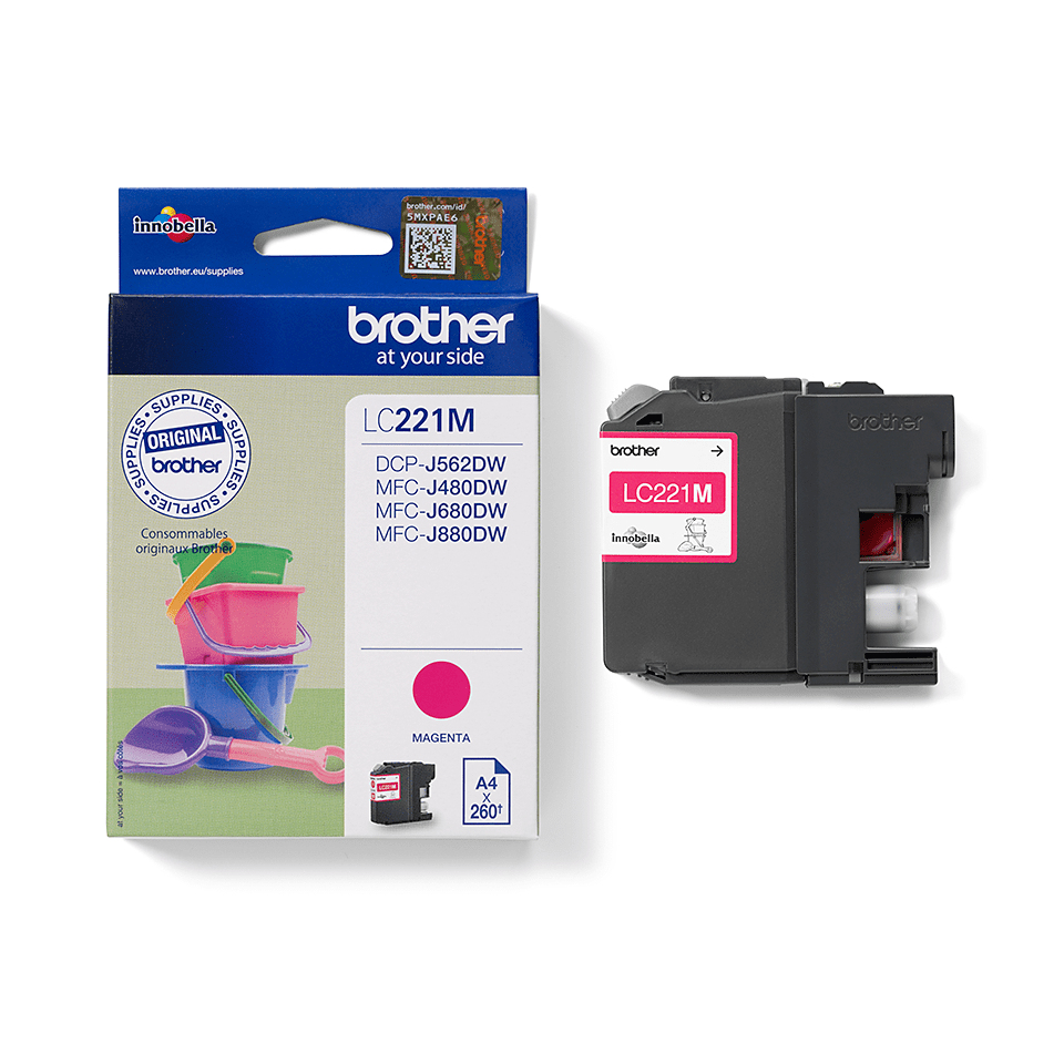 Brother lc221m cartridge - Afbeelding 3