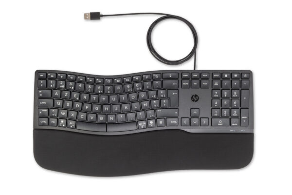 HP 480 comfort wired keyboard-bel 8T6M1A
