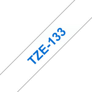 Brother tape/12mm blue on clear f p-touc - Afbeelding 1