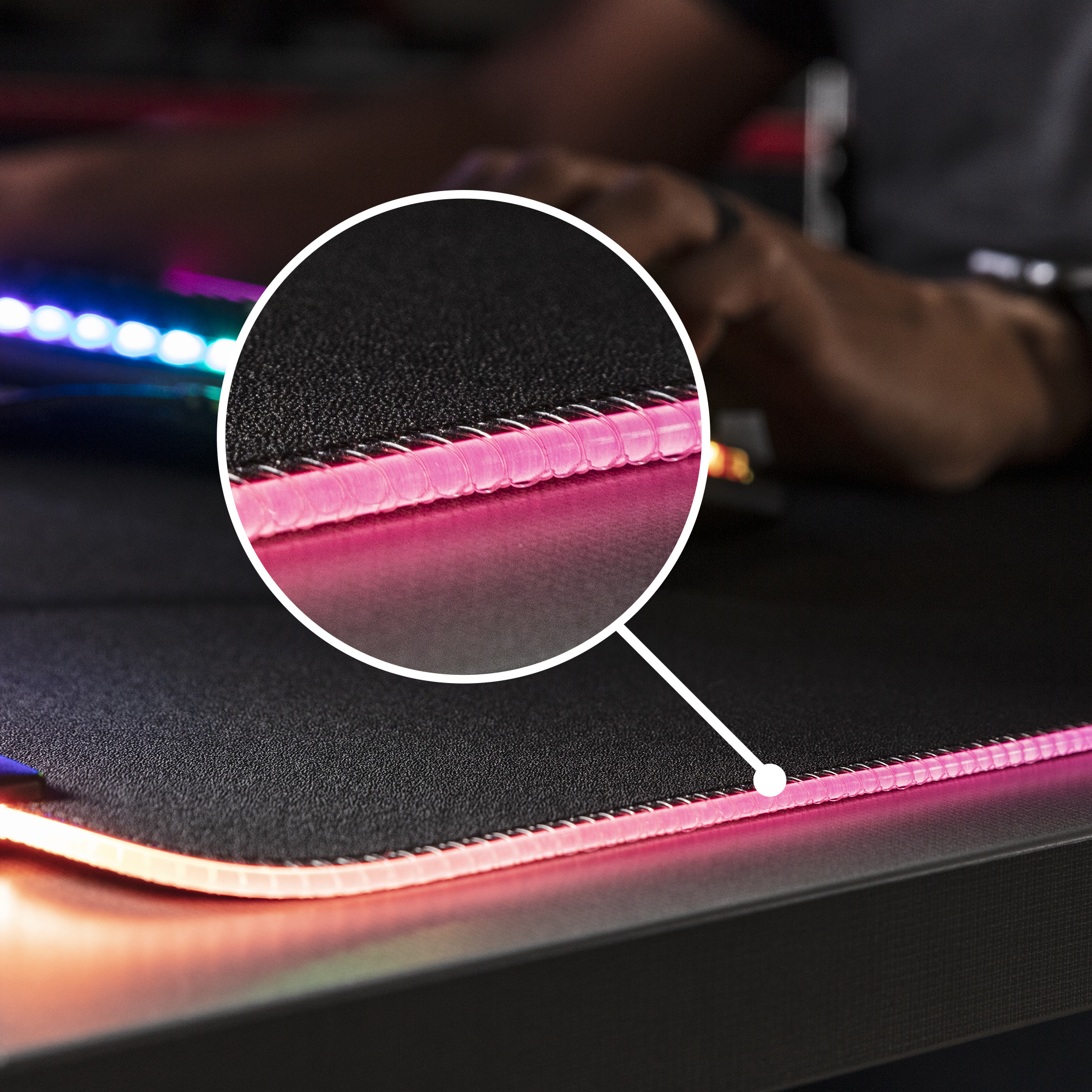 Hyperx pulsefire mat mouse pad cloth l - Afbeelding 4