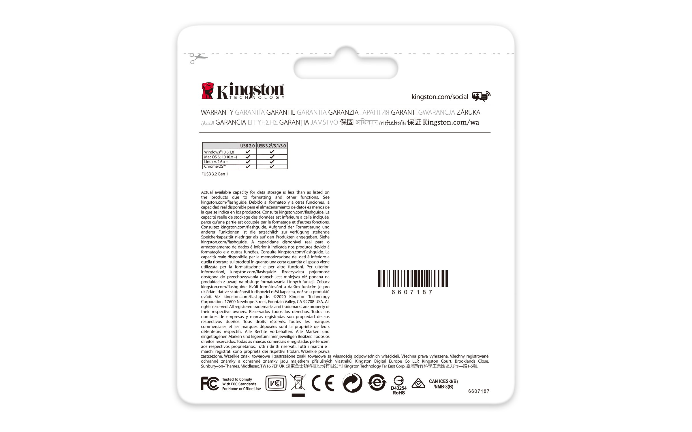 Kingston usb stick DTKN256GB - Afbeelding 5