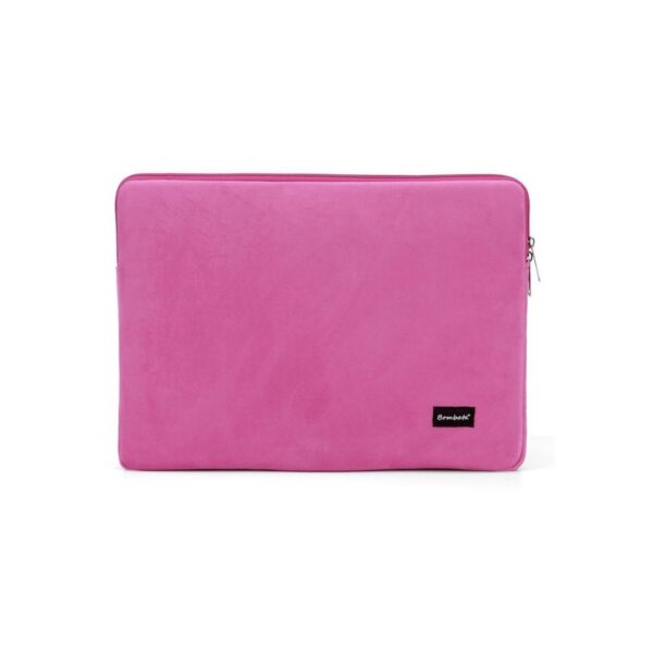 Bombata sleeve velvet 15,6 inch dark pin