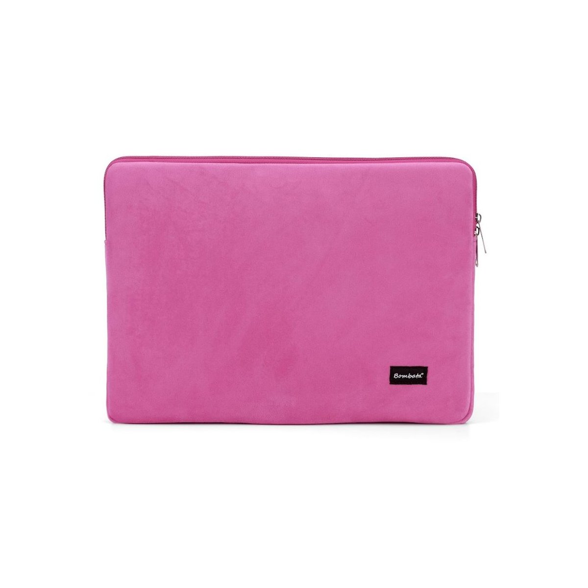 Bombata sleeve velvet 15,6 inch dark pin - Afbeelding 1