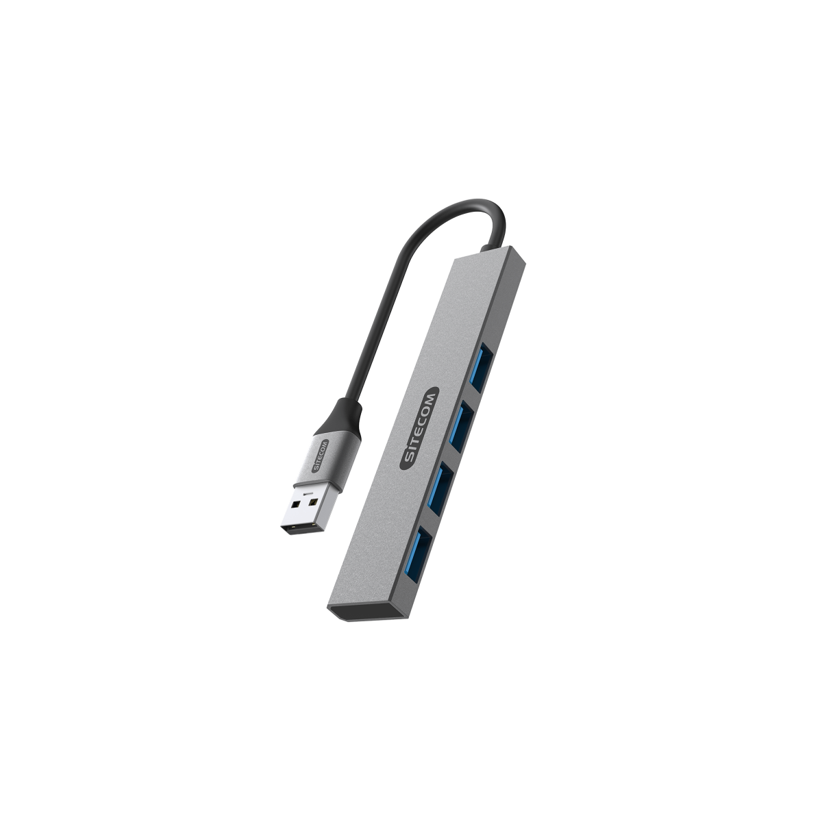 Sitecom usb-a to 4x usb-a tiny hub - Afbeelding 1