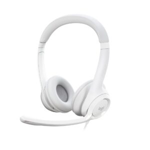 Logitech h390 headset off-white - Afbeelding 1