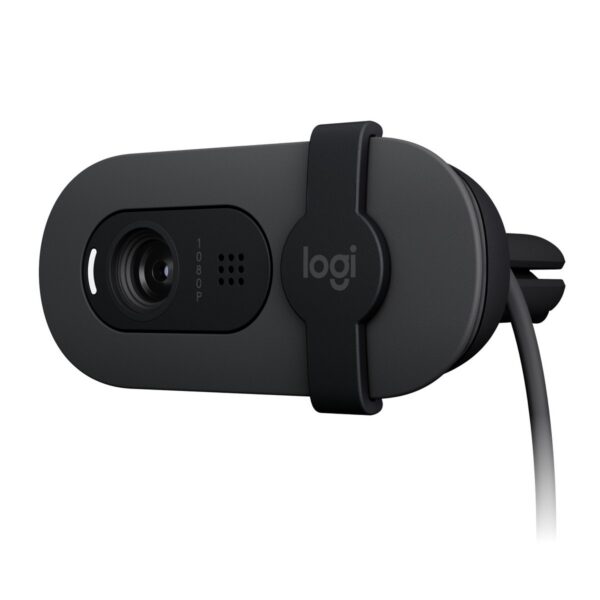Logitech brio 100 webcam graphite