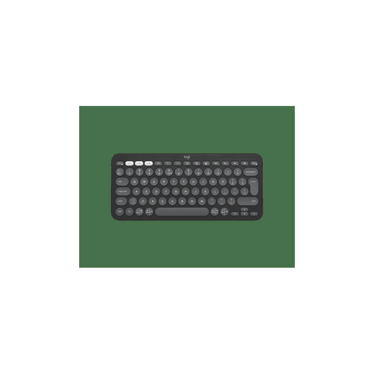 Logitech pebble keys 2 k380s graphite - Afbeelding 1