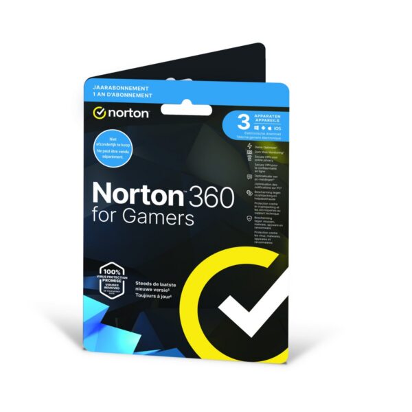 Norton 360 gamers user 3 device 12MO