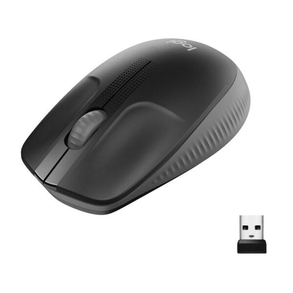 Logitech wireless mouse m190 black