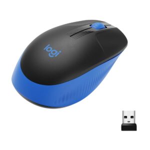 Logitech wireless mouse m190 blue - Afbeelding 1