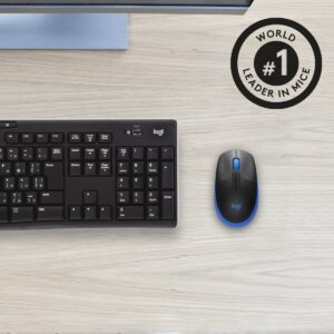 Logitech wireless mouse m190 blue - Afbeelding 5