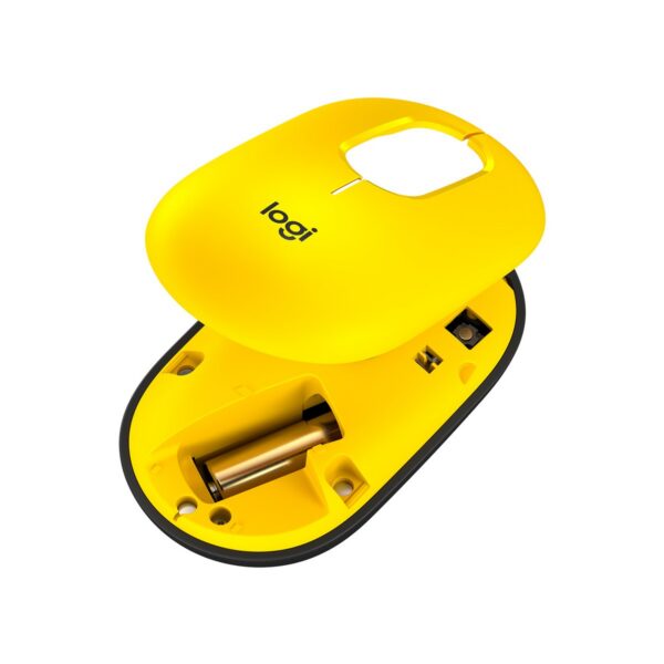 Logitech muis pop blast yellow