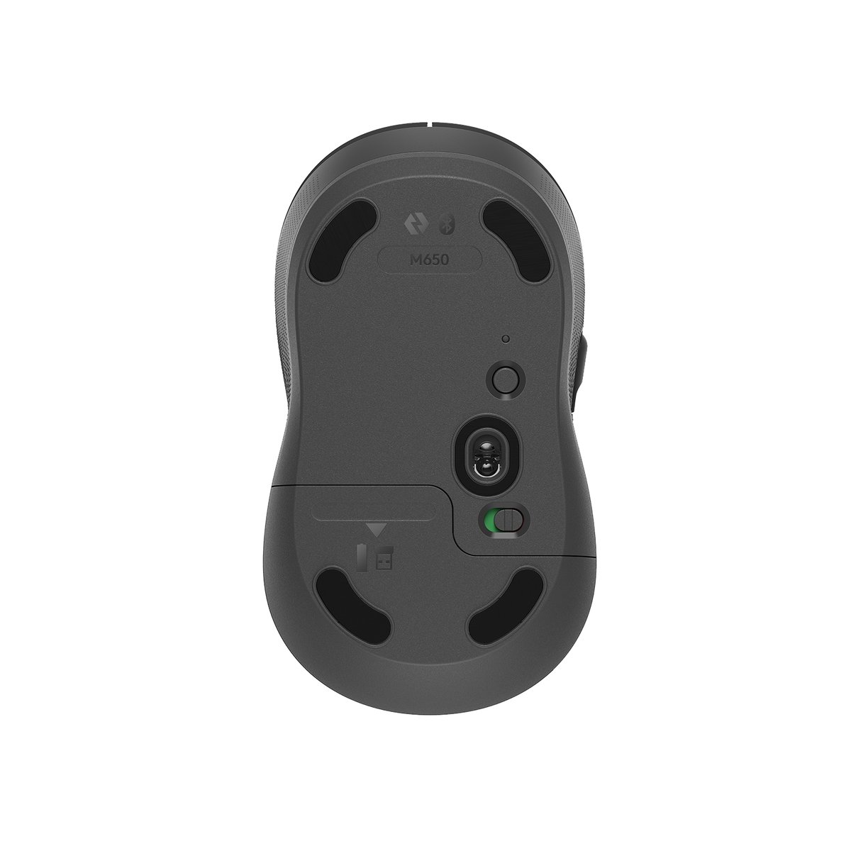 Logitech m650 signature mouse graphite - Afbeelding 4